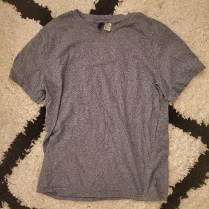 3 for $15 w/ free shipping // H&M blue grey crew tee shirt